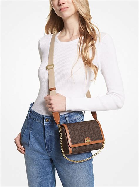 michael kors freya open tote|Freya Small Convertible Logo Crossbody Bag .